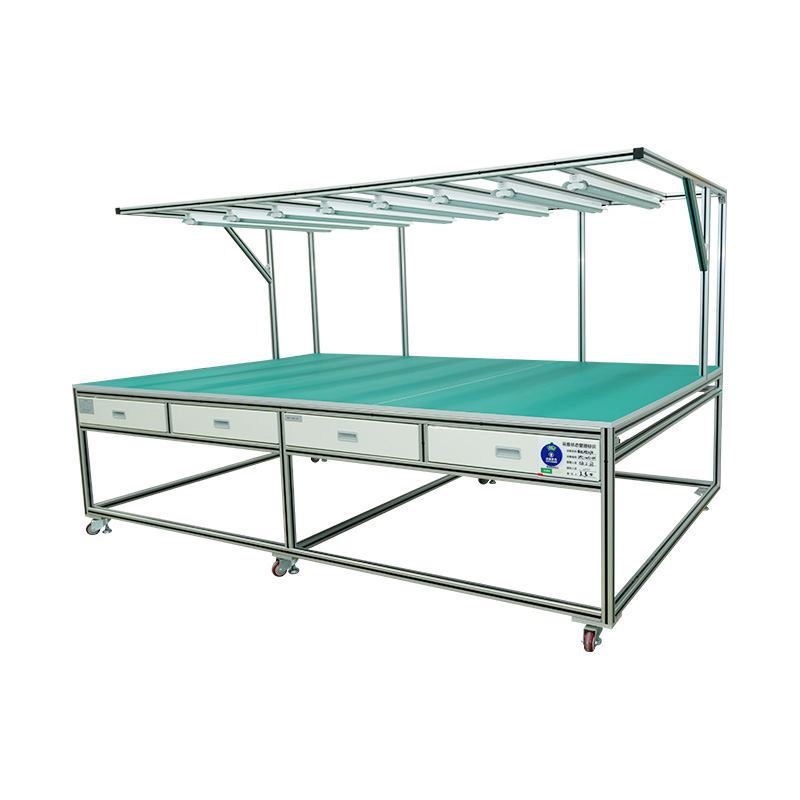 Visuaalisen tarkastuksen testauslaitteiden taulukko PV-moduulille